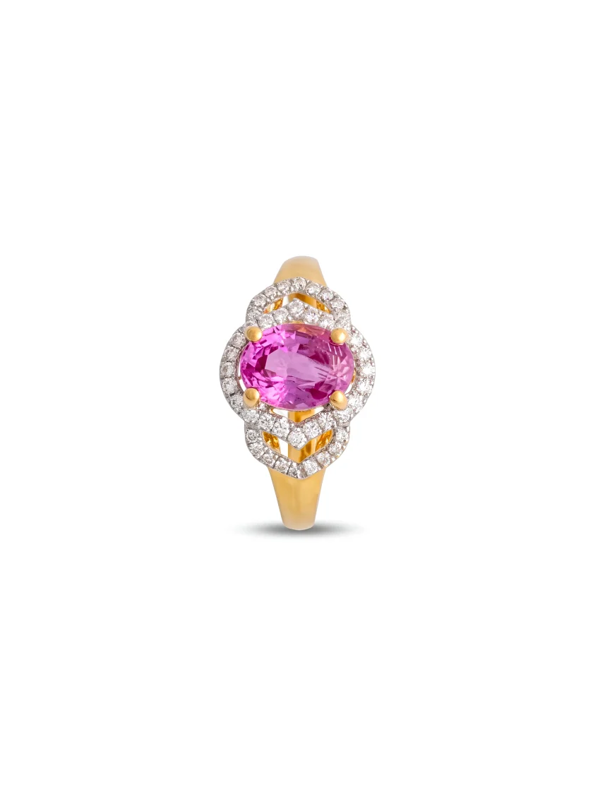 Pink Sapphire Ring