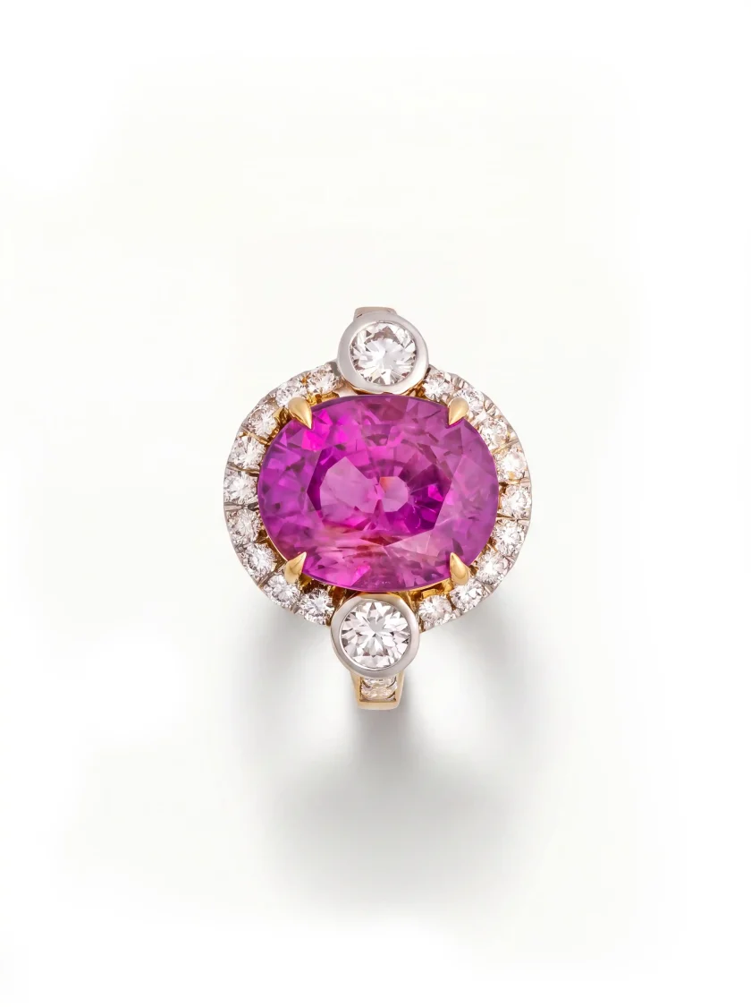 Pink Rubellite Ring