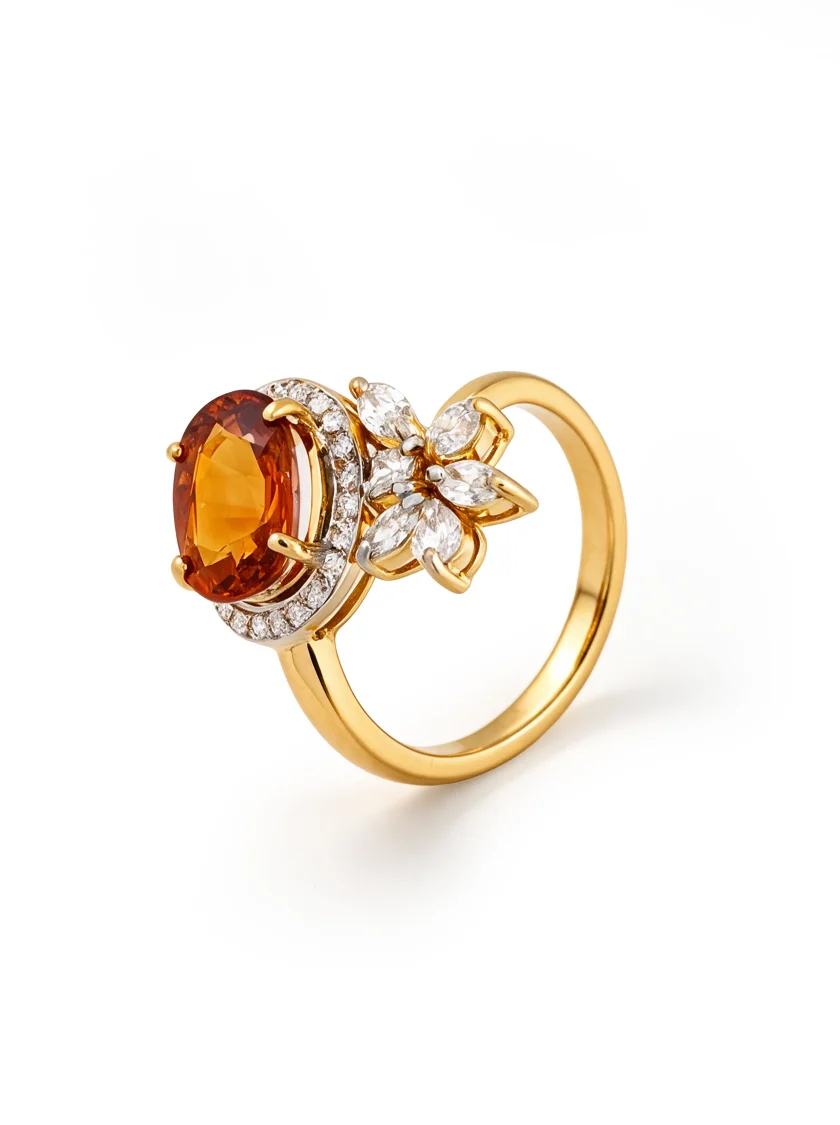 Thai Yellow Sapphire Ring