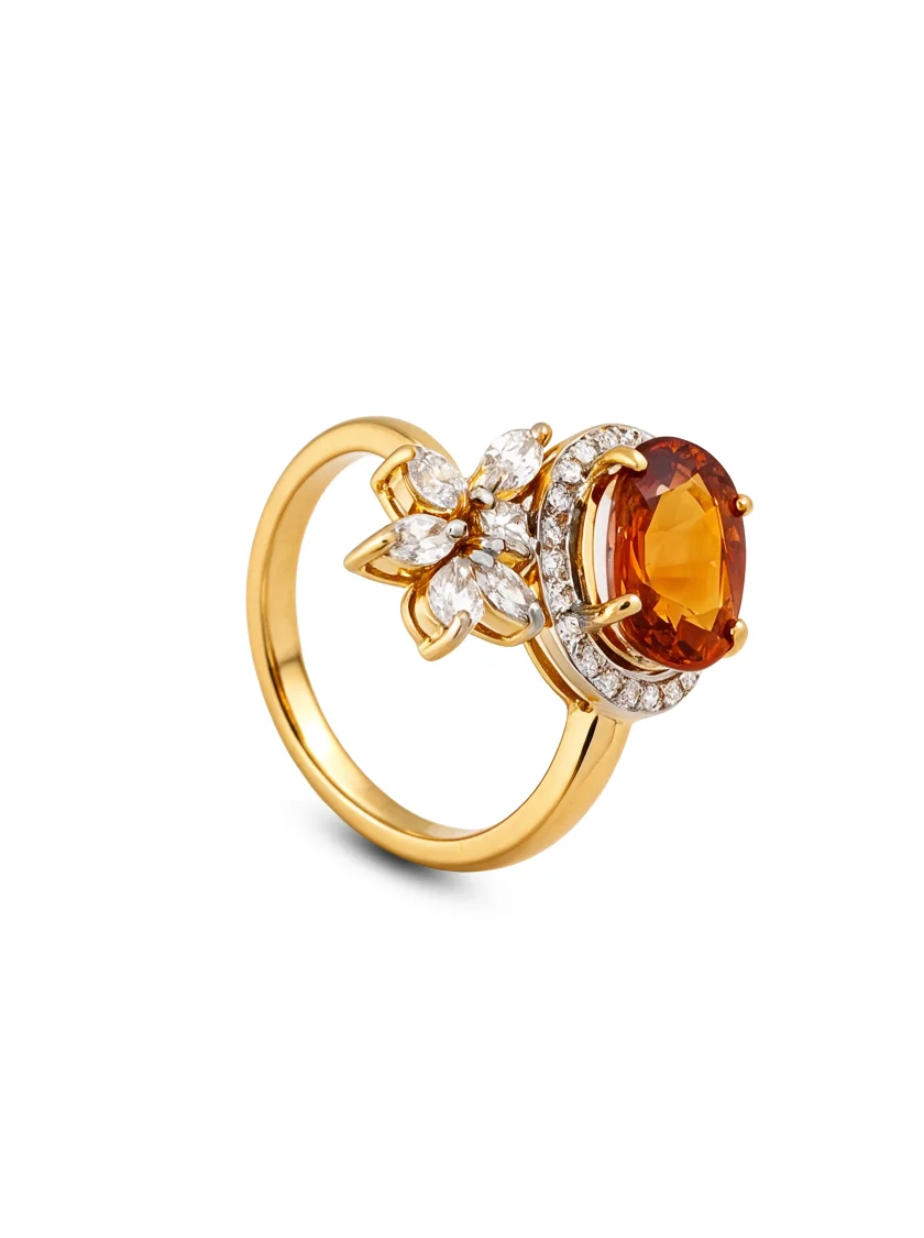 Thai Yellow Sapphire Ring